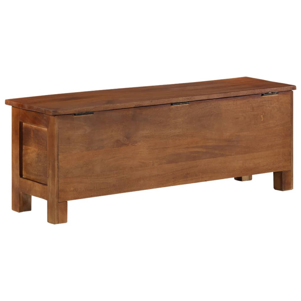 vidaXL Ladă de depozitare, 110x30x40 cm, lemn masiv de mango vidaXL Ladă de depozitare, 110x30x40 cm, lemn masiv de mango