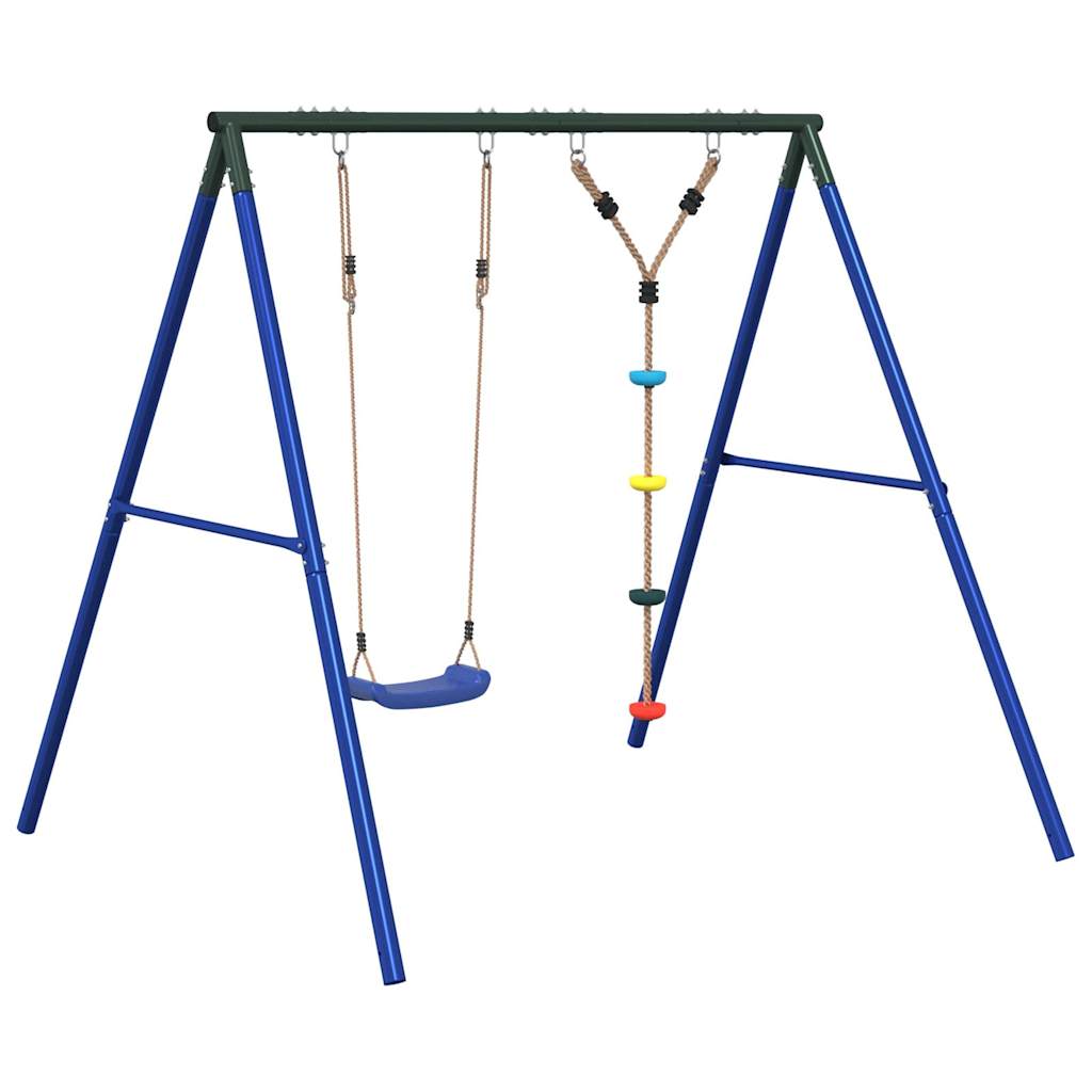 vidaXL Set leagăn de exterior, cu leagăn și leagăn cu disc vidaXL Set leagăn de exterior, cu leagăn și leagăn cu disc