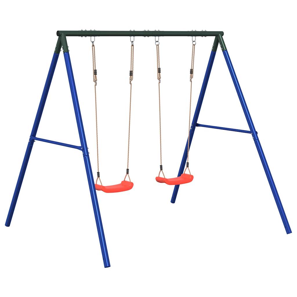 vidaXL Set leagăn de exterior, cu 2 leagăne vidaXL Set leagăn de exterior, cu 2 leagăne
