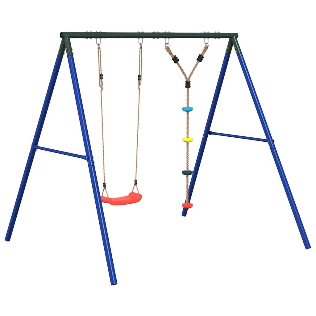 vidaXL Set leagăn de exterior, cu leagăn și leagăn cu disc vidaXL Set leagăn de exterior, cu leagăn și leagăn cu disc