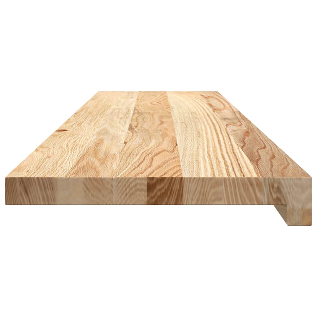 vidaXL Trepte scari 2 buc Stejar masiv netratat 100x25x2 cm vidaXL Trepte scari 2 buc Stejar masiv netratat 100x25x2 cm
