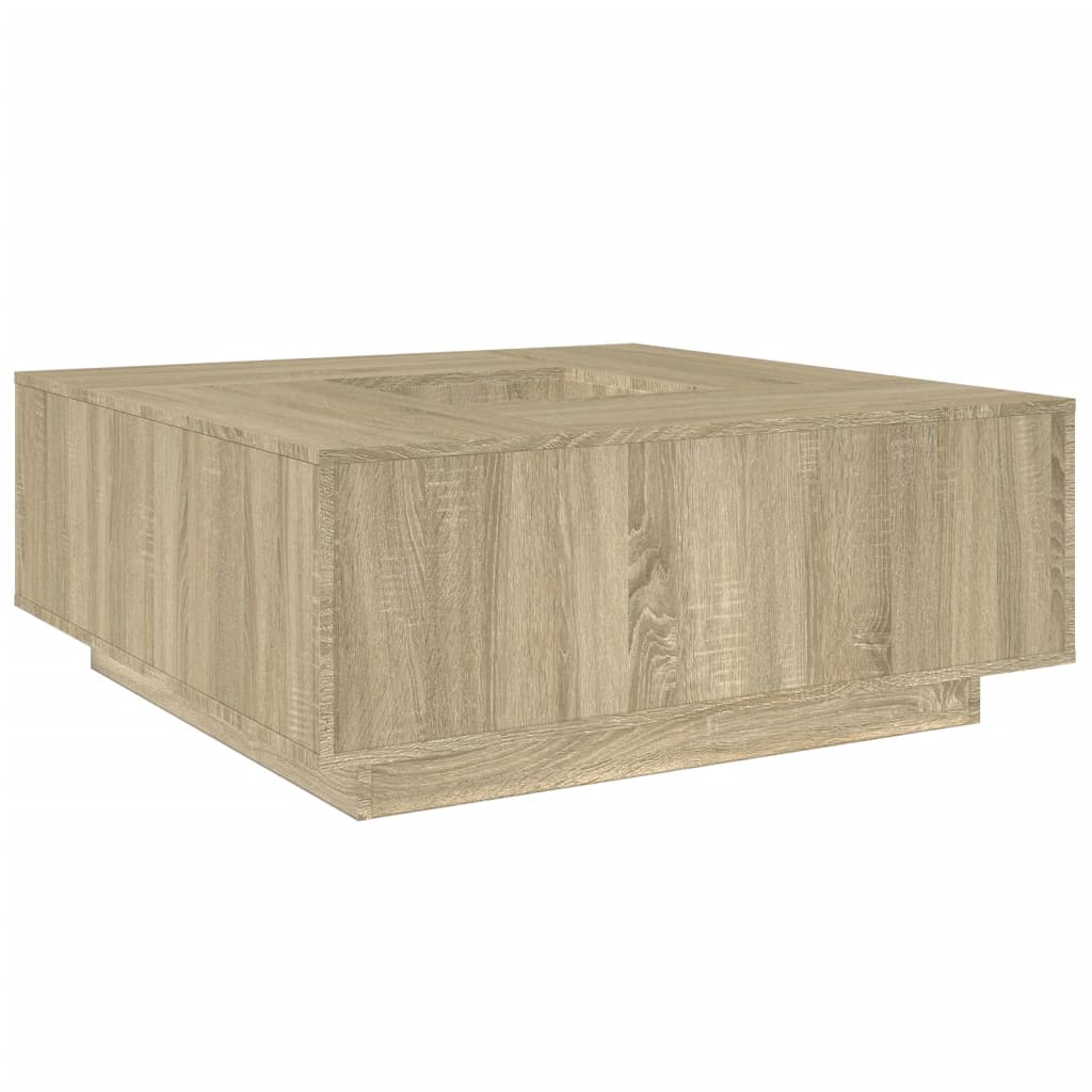 vidaXL Măsuță de cafea stejar sonoma 100x100x40 cm lemn prelucrat vidaXL Măsuță de cafea stejar sonoma 100x100x40 cm lemn prelucrat