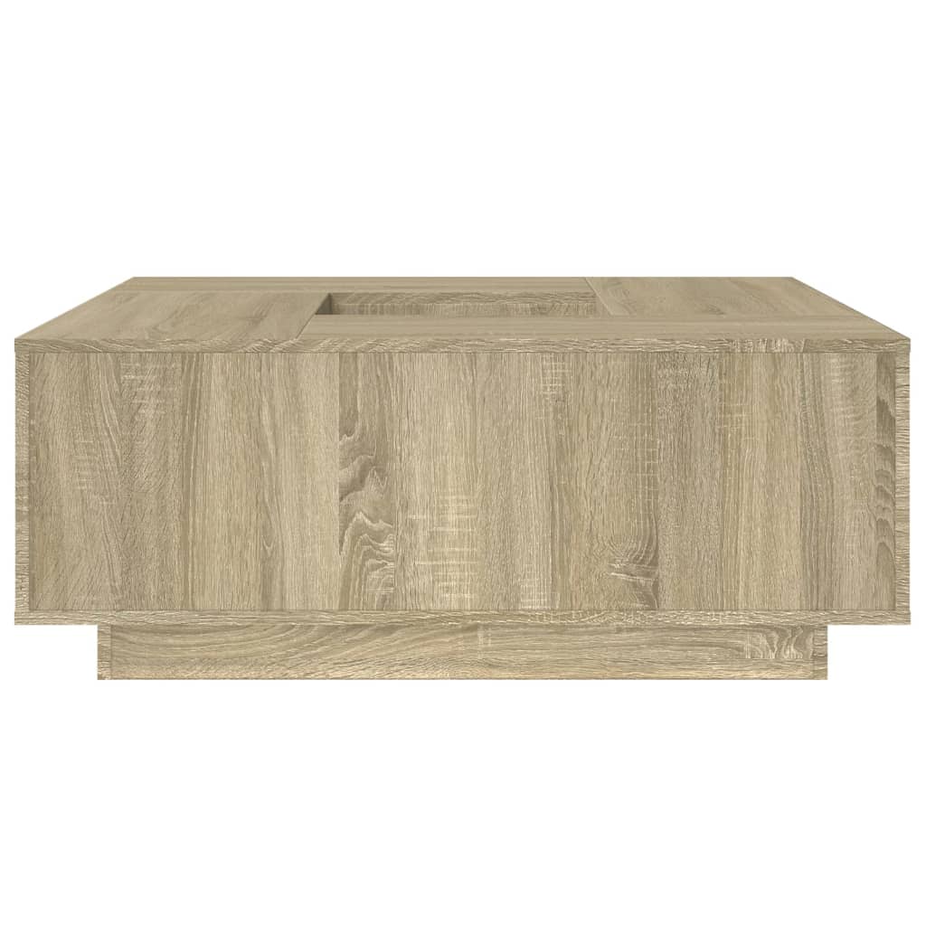 vidaXL Măsuță de cafea stejar sonoma 100x100x40 cm lemn prelucrat vidaXL Măsuță de cafea stejar sonoma 100x100x40 cm lemn prelucrat