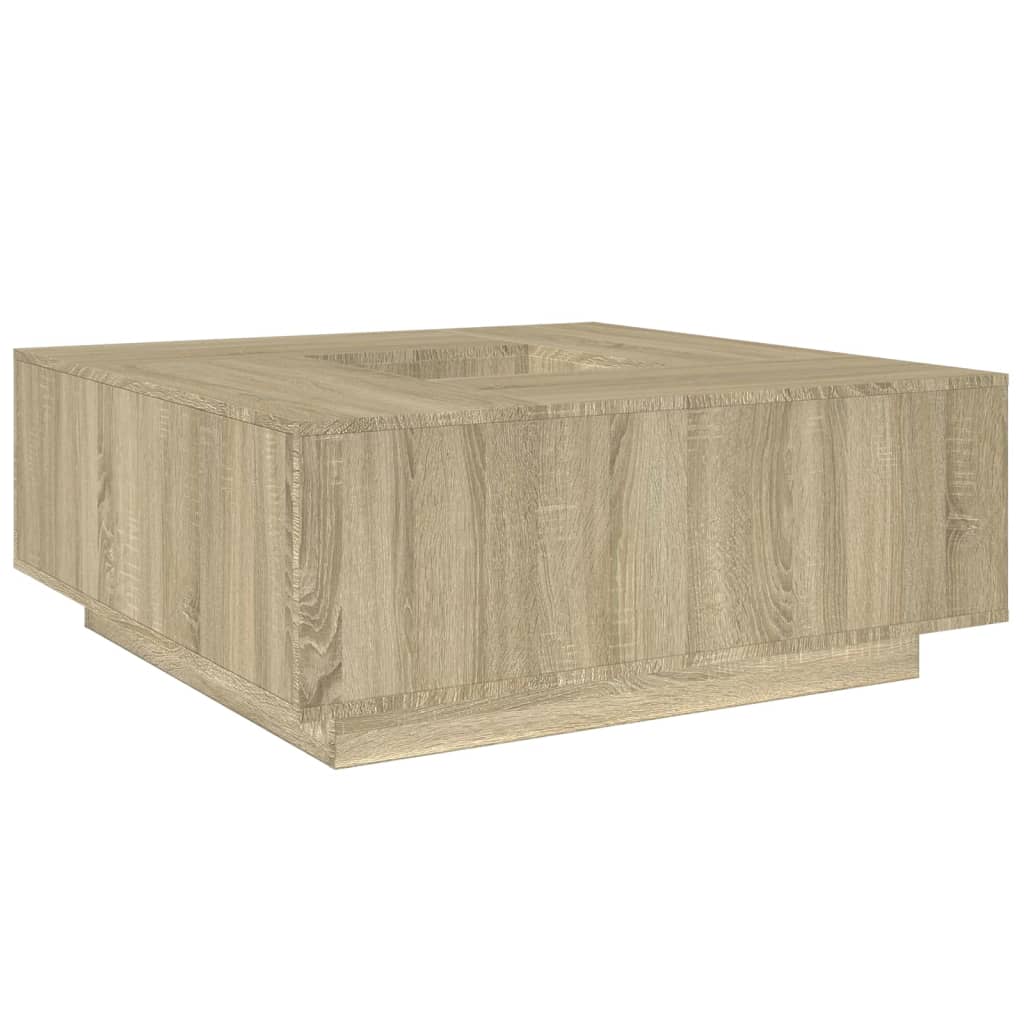 vidaXL Măsuță de cafea stejar sonoma 100x100x40 cm lemn prelucrat vidaXL Măsuță de cafea stejar sonoma 100x100x40 cm lemn prelucrat