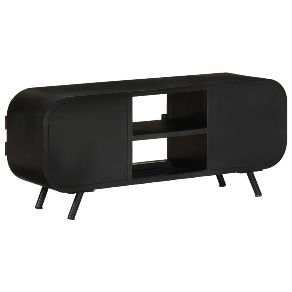 vidaXL Comodă TV, 110x30x45 cm, lemn masiv reciclat