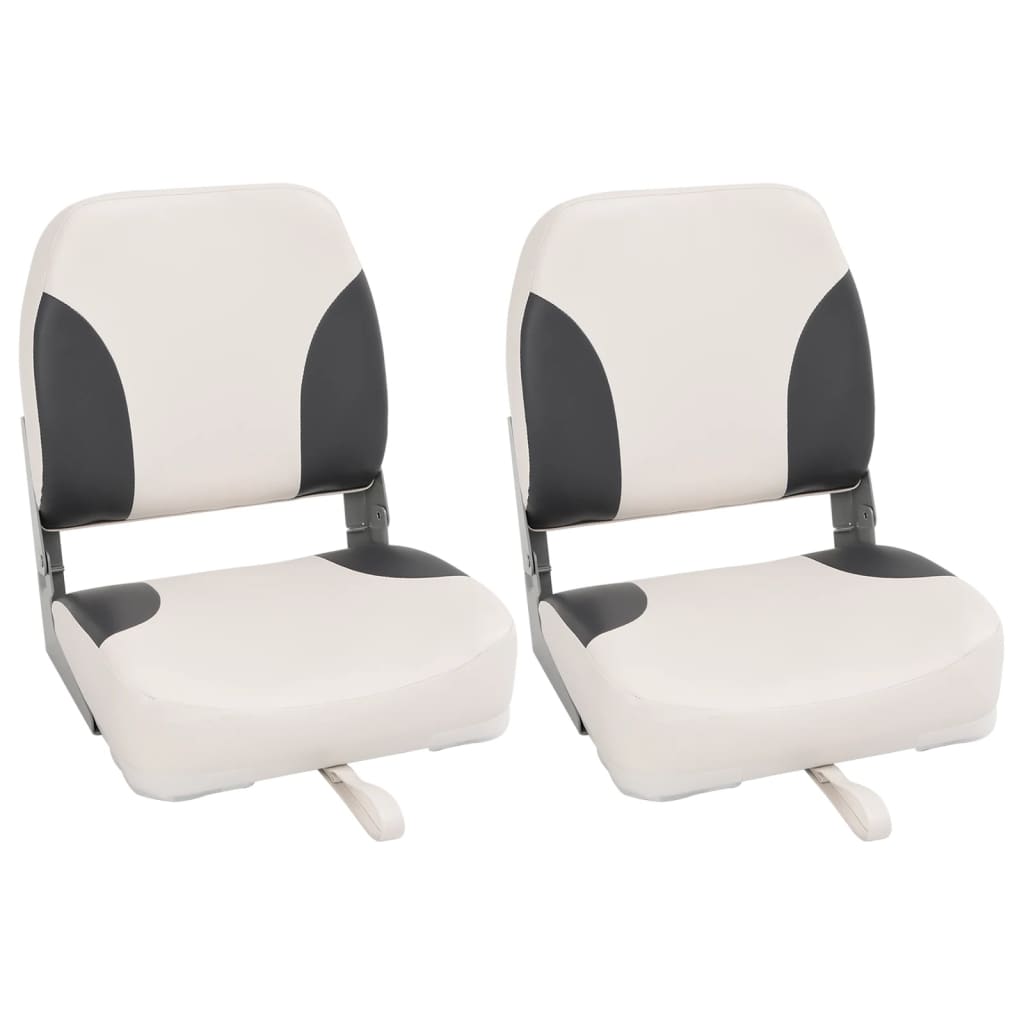 vidaXL Scaune pliabile pentru barcă 2 buc. cu spătar înalt 41x36x48 cm vidaXL Scaune pliabile pentru barcă 2 buc. cu spătar înalt 41x36x48 cm