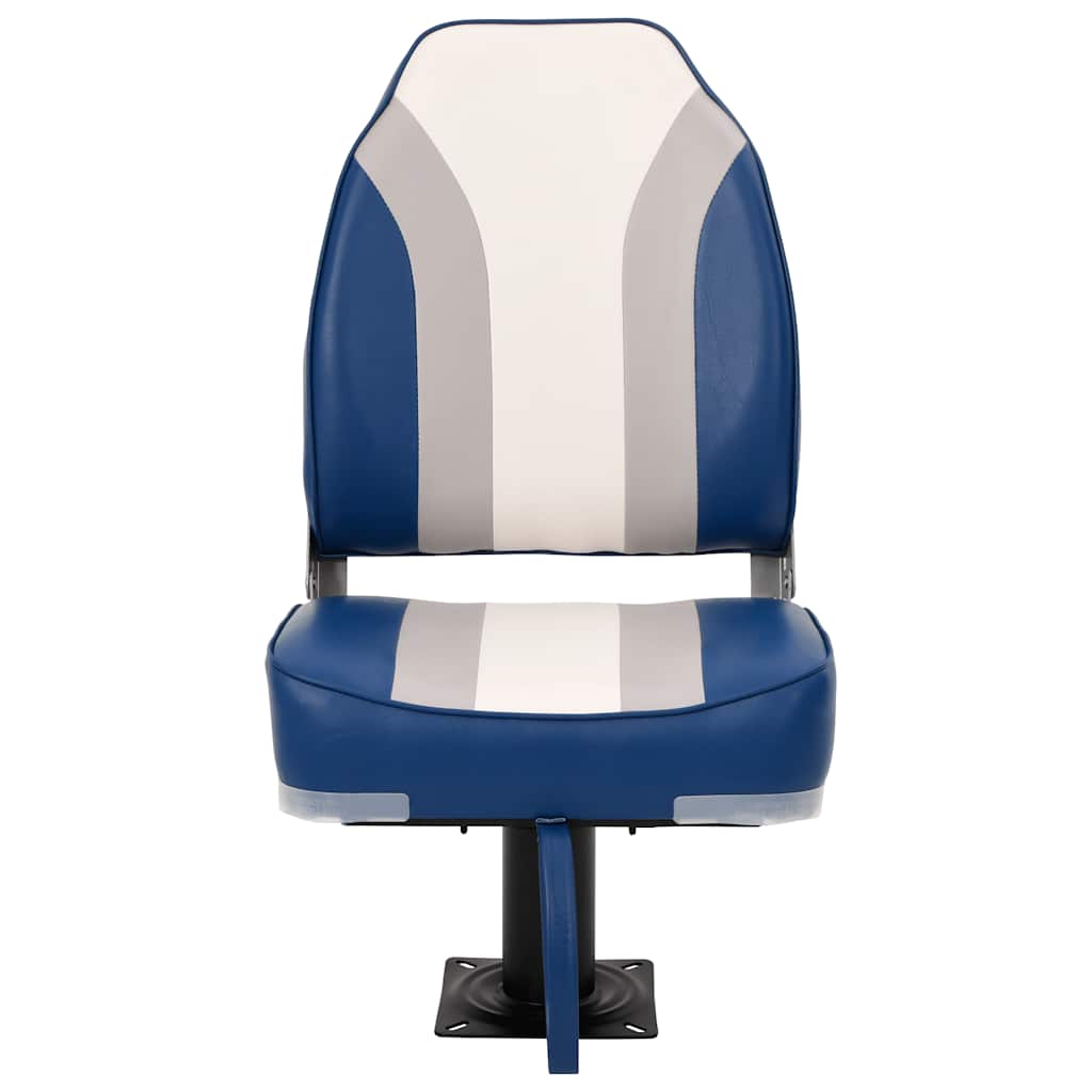 vidaXL Set cu scaun pentru barcă, pliabil, 2 piese, spătar înalt vidaXL Set cu scaun pentru barcă, pliabil, 2 piese, spătar înalt