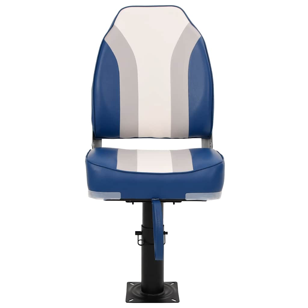vidaXL Set cu scaun pentru barcă, pliabil, 2 piese, spătar înalt vidaXL Set cu scaun pentru barcă, pliabil, 2 piese, spătar înalt