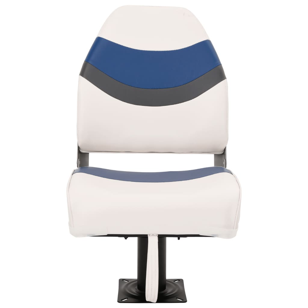 vidaXL Set cu scaun pentru barcă, pliabil, 2 piese, spătar înalt vidaXL Set cu scaun pentru barcă, pliabil, 2 piese, spătar înalt