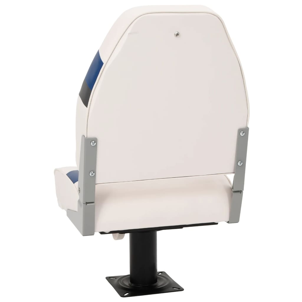 vidaXL Set cu scaun pentru barcă, pliabil, 2 piese, spătar înalt vidaXL Set cu scaun pentru barcă, pliabil, 2 piese, spătar înalt