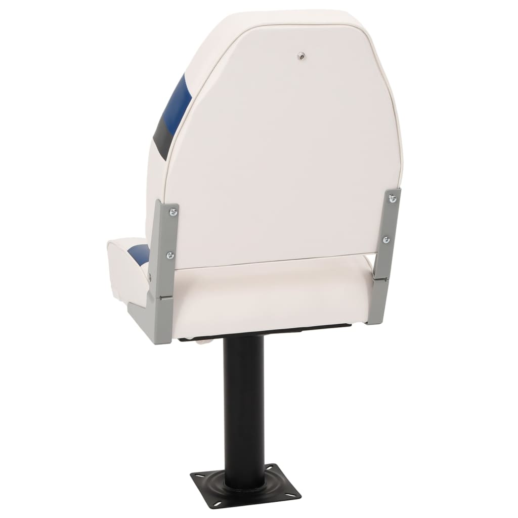 vidaXL Set cu scaun pentru barcă, pliabil, 2 piese, spătar înalt vidaXL Set cu scaun pentru barcă, pliabil, 2 piese, spătar înalt