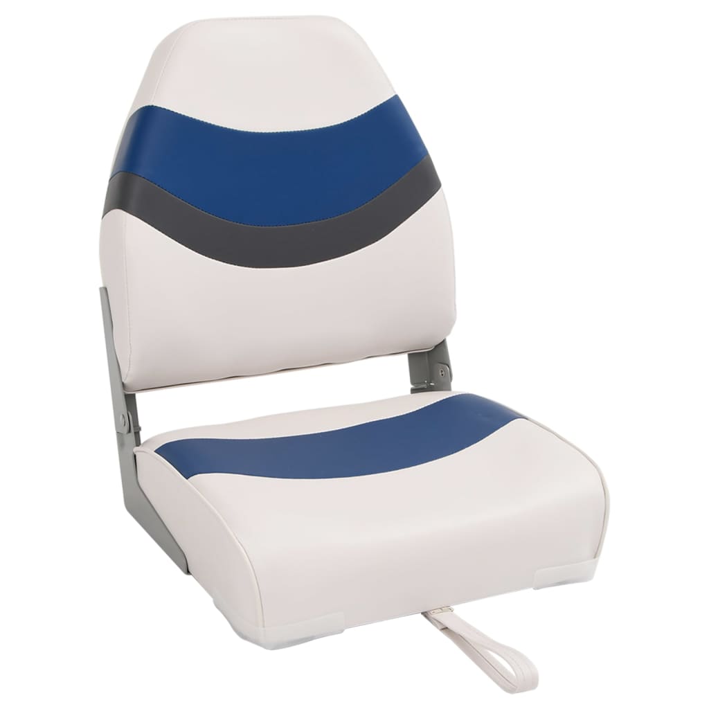 vidaXL Scaune pliabile pentru barcă 2 buc. cu spătar înalt 44x38x55 cm vidaXL Scaune pliabile pentru barcă 2 buc. cu spătar înalt 44x38x55 cm