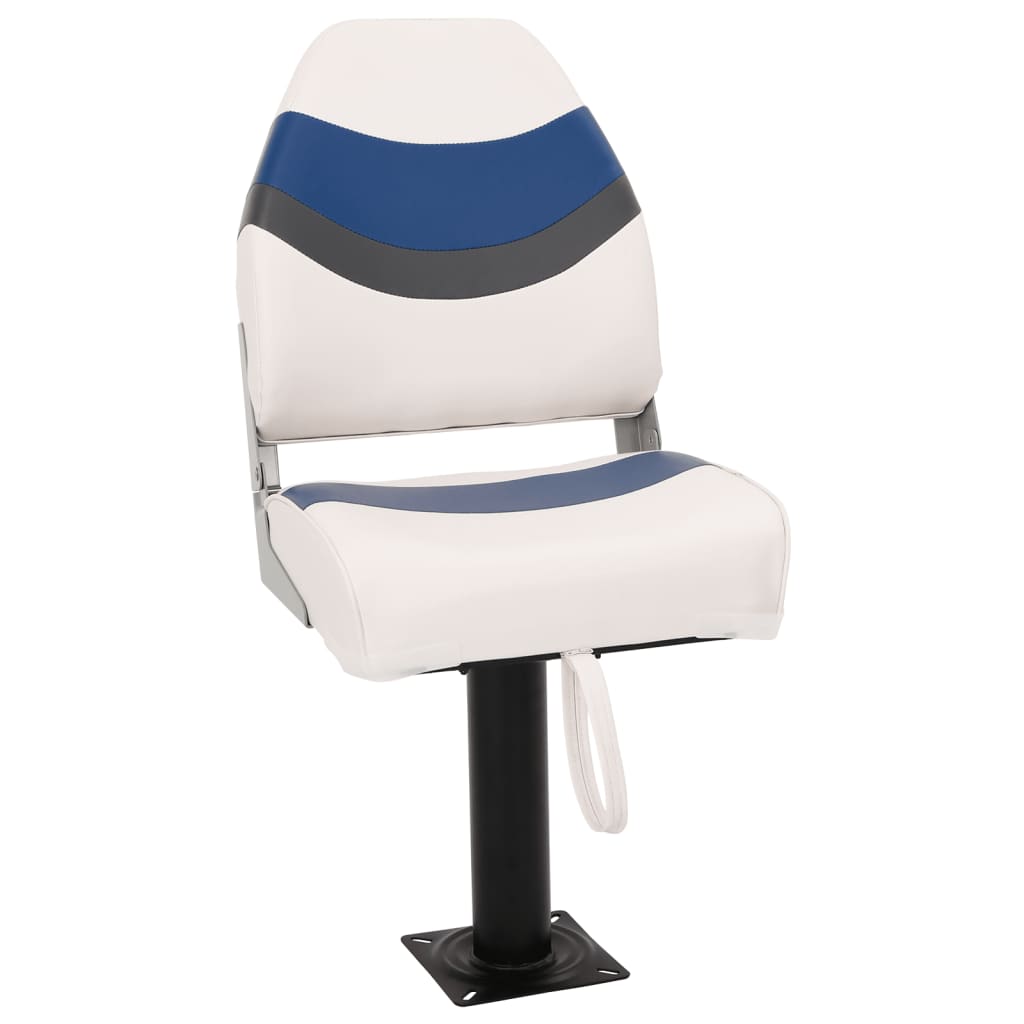vidaXL Set cu scaun pentru barcă, pliabil, 4 piese, spătar înalt vidaXL Set cu scaun pentru barcă, pliabil, 4 piese, spătar înalt