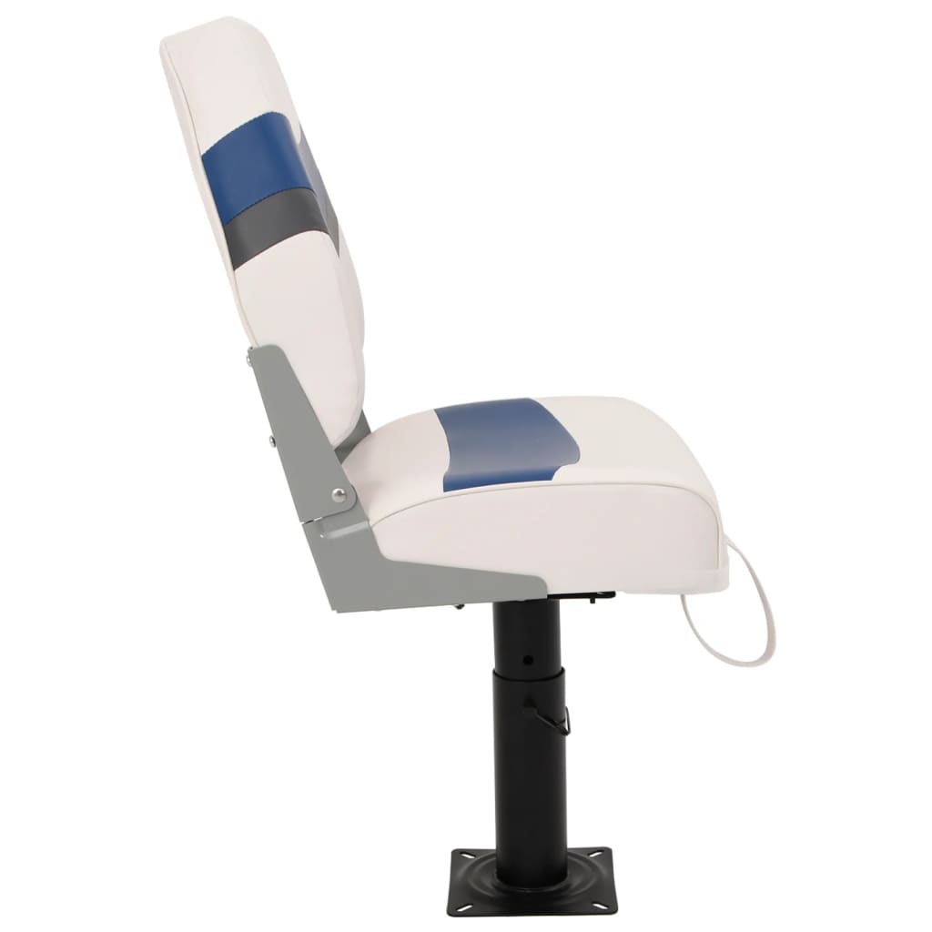 vidaXL Set cu scaun pentru barcă, pliabil, 4 piese, spătar înalt vidaXL Set cu scaun pentru barcă, pliabil, 4 piese, spătar înalt