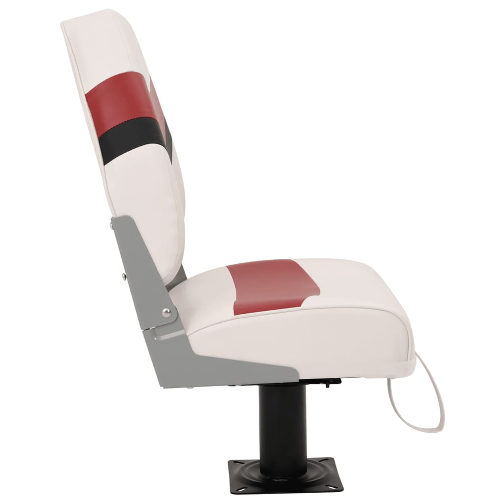 vidaXL Set cu scaun pentru barcă, pliabil, 2 piese, spătar înalt vidaXL Set cu scaun pentru barcă, pliabil, 2 piese, spătar înalt
