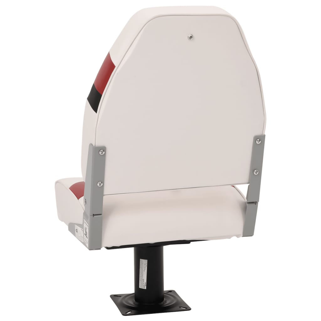 vidaXL Set cu scaun pentru barcă, pliabil, 2 piese, spătar înalt vidaXL Set cu scaun pentru barcă, pliabil, 2 piese, spătar înalt