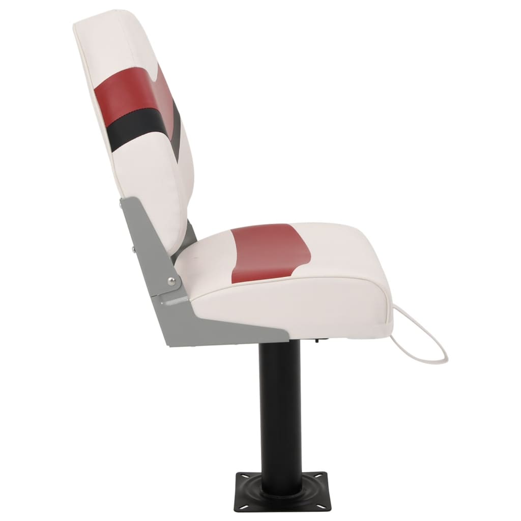 vidaXL Set cu scaun pentru barcă, pliabil, 4 piese, spătar înalt vidaXL Set cu scaun pentru barcă, pliabil, 4 piese, spătar înalt