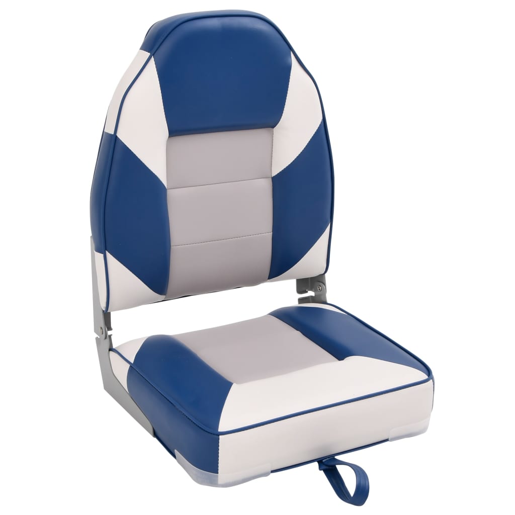 vidaXL Scaune pliabile pentru barcă 2 buc. cu spătar înalt 39x43x58 cm vidaXL Scaune pliabile pentru barcă 2 buc. cu spătar înalt 39x43x58 cm