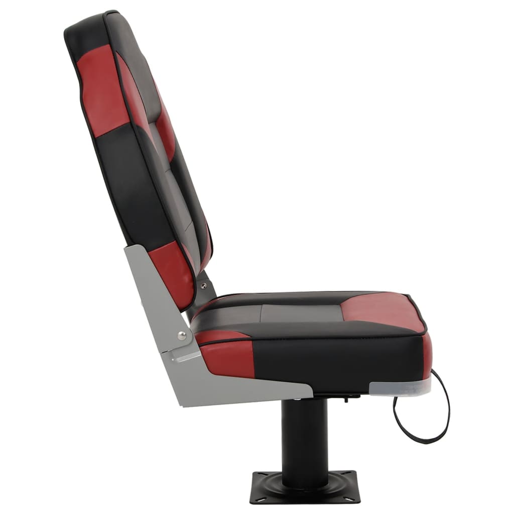 vidaXL Set cu scaun pentru barcă, pliabil, 2 piese, spătar înalt vidaXL Set cu scaun pentru barcă, pliabil, 2 piese, spătar înalt