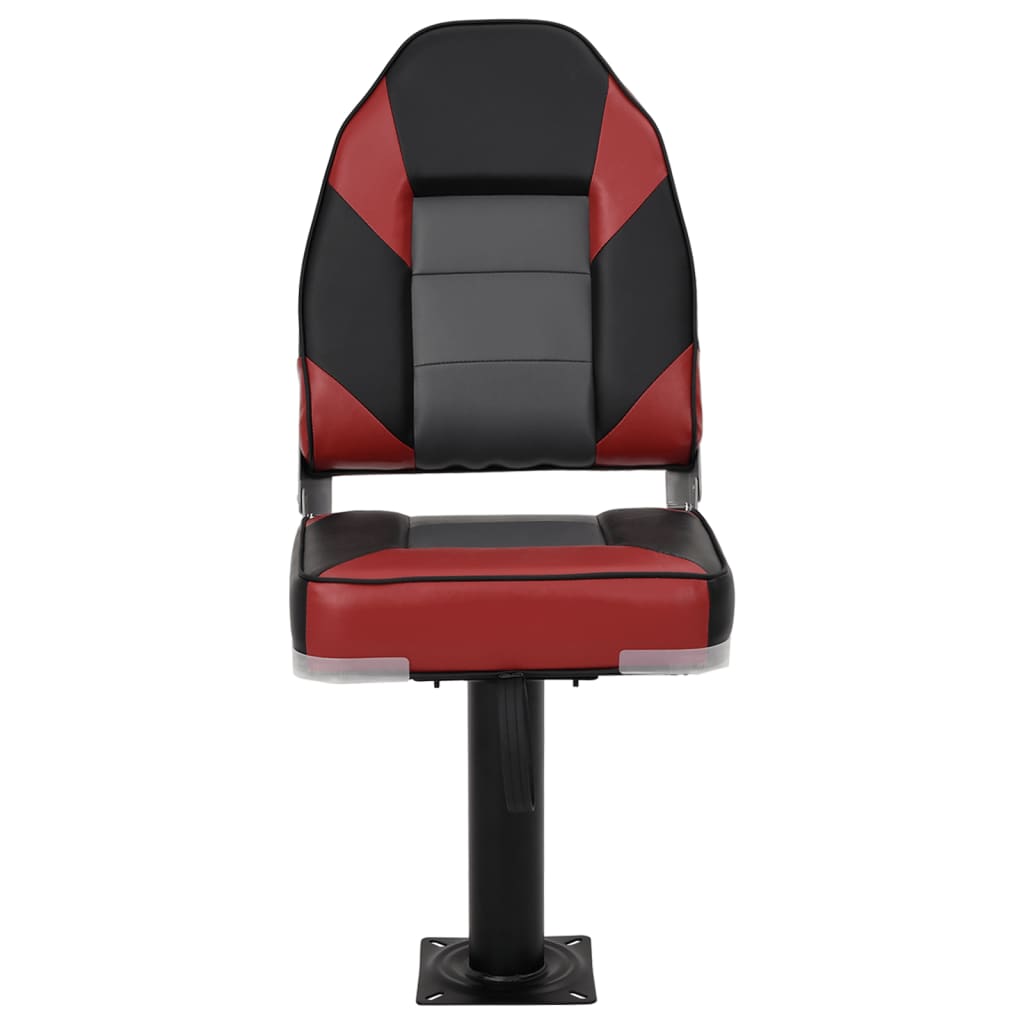 vidaXL Set cu scaun pentru barcă, pliabil, 2 piese, spătar înalt vidaXL Set cu scaun pentru barcă, pliabil, 2 piese, spătar înalt
