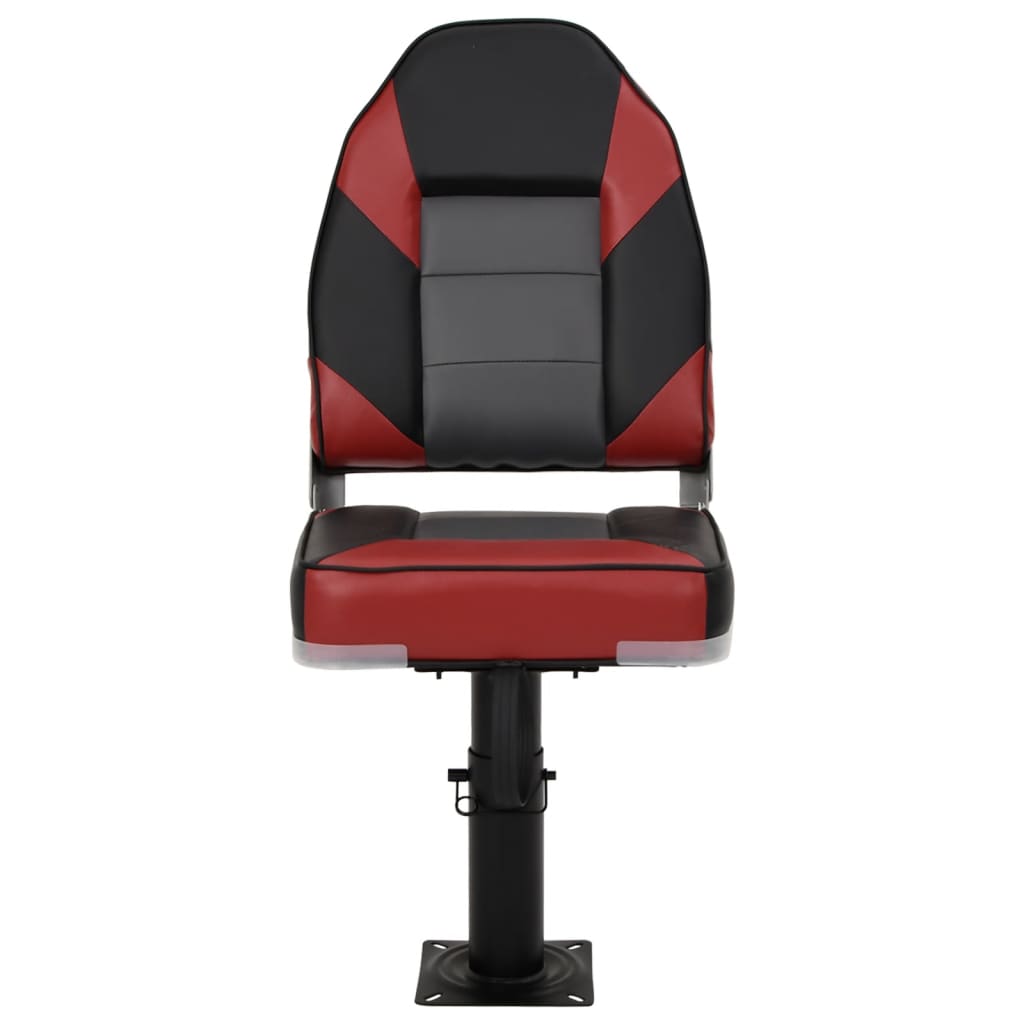vidaXL Set cu scaun pentru barcă, pliabil, 2 piese, spătar înalt vidaXL Set cu scaun pentru barcă, pliabil, 2 piese, spătar înalt