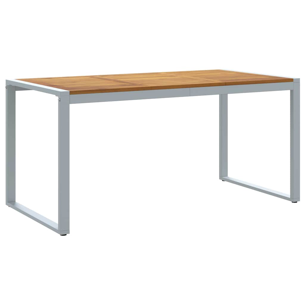 vidaXL Set de dining pentru grădină din 7 piese, din lemn solid de acacia și metal vidaXL Set de dining pentru grădină din 7 piese, din lemn solid de acacia și metal