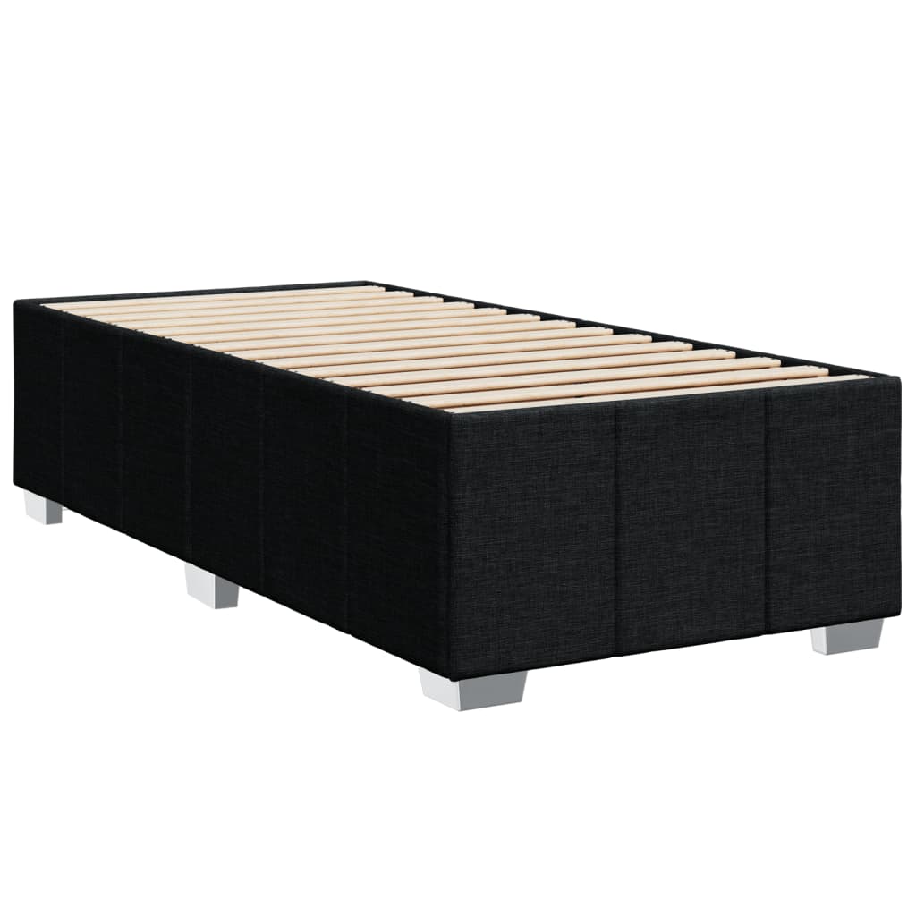 vidaXL Cadru de pat fără saltea țesătură neagră 80x200 cm