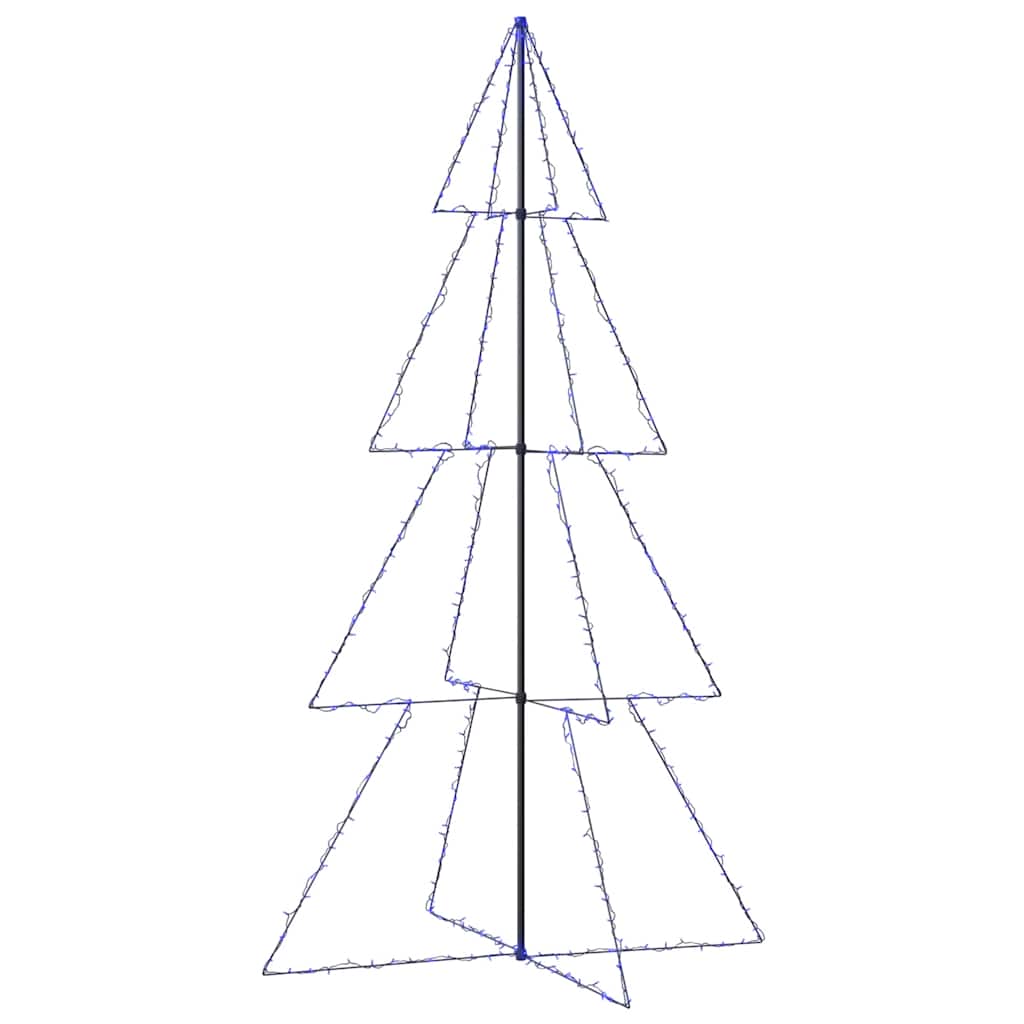 vidaXL Brad Crăciun conic 360 LED-uri, 143x250 cm, interior & exterior vidaXL Brad Crăciun conic 360 LED-uri, 143x250 cm, interior & exterior