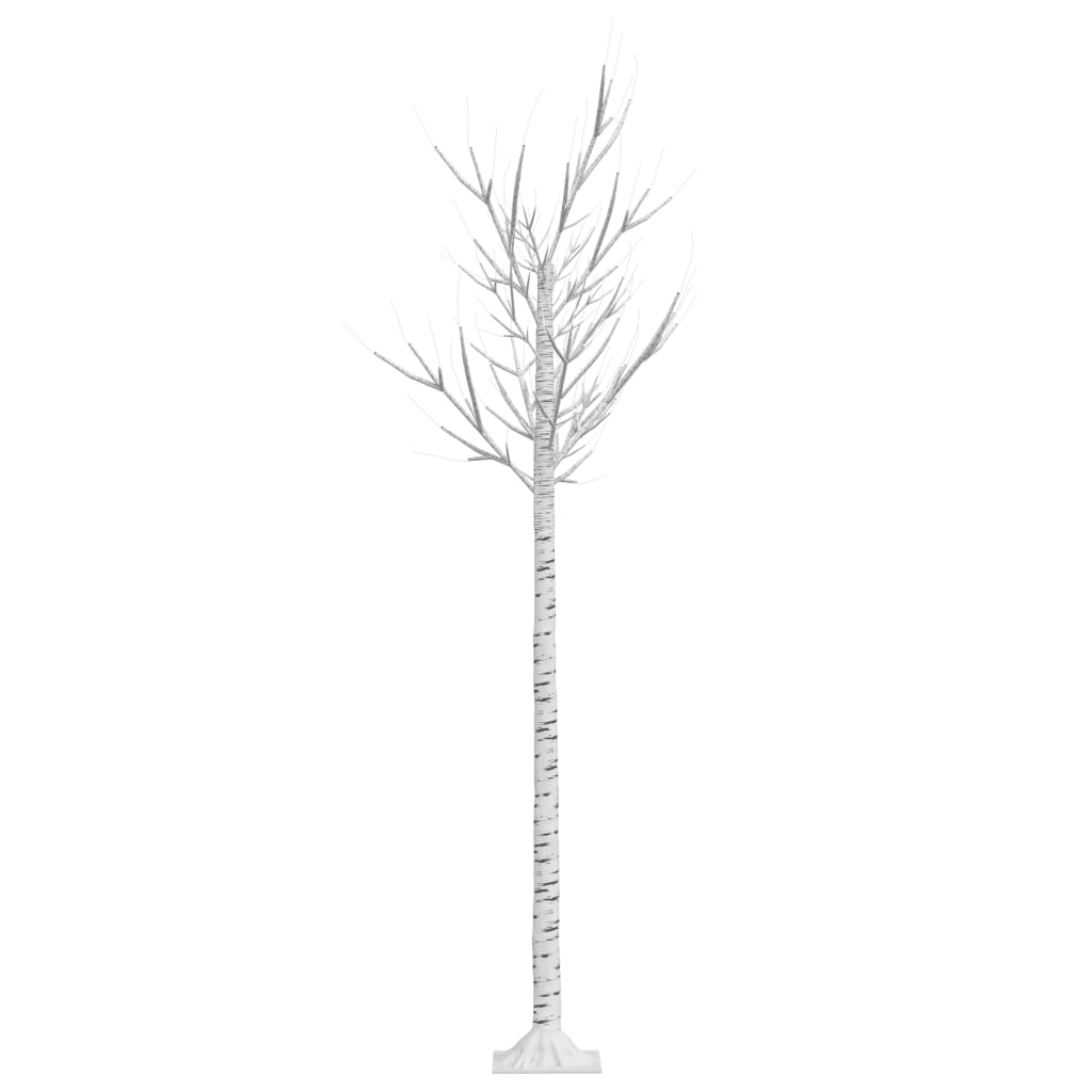 vidaXL Pom Crăciun 180 LED-uri colorat 1,8 m salcie interior/exterior