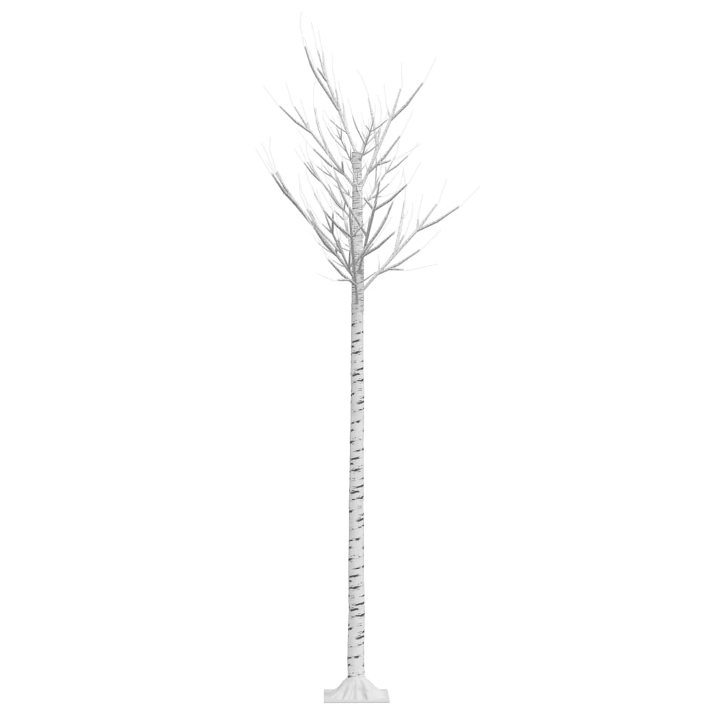 vidaXL Pom Crăciun 200 LED-uri alb rece 2,2 m salcie interior/exterior vidaXL Pom Crăciun 200 LED-uri alb rece 2,2 m salcie interior/exterior