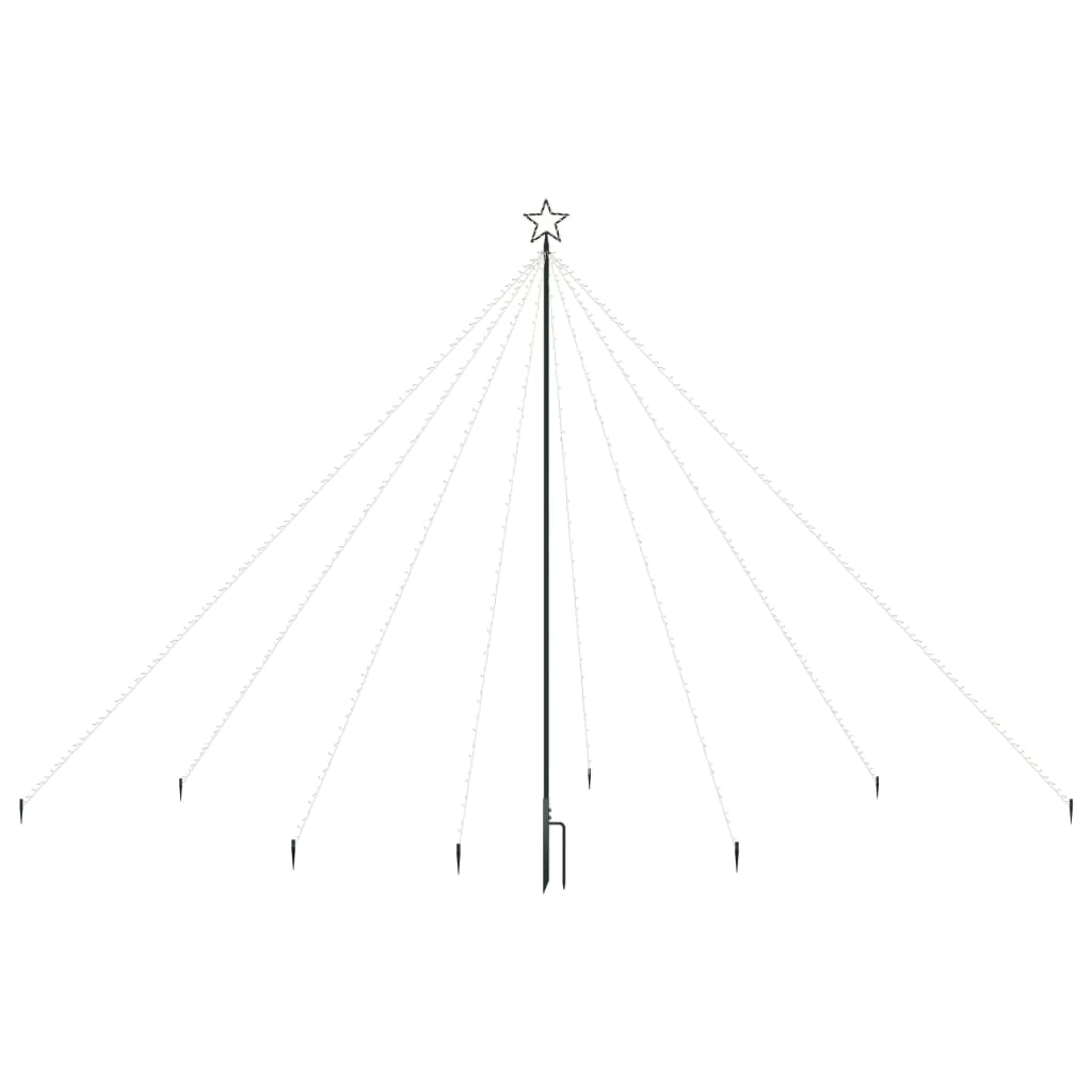 vidaXL Pom de Crăciun LED Interioară Exterior 576LED-uri Albastru 3,6m vidaXL Pom de Crăciun LED Interioară Exterior 576LED-uri Albastru 3,6m