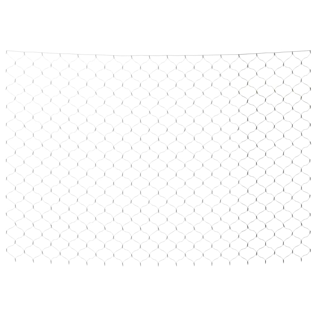 vidaXL Plasă lumini Crăciun 544 LED alb rece 4x4 m interior/exterior