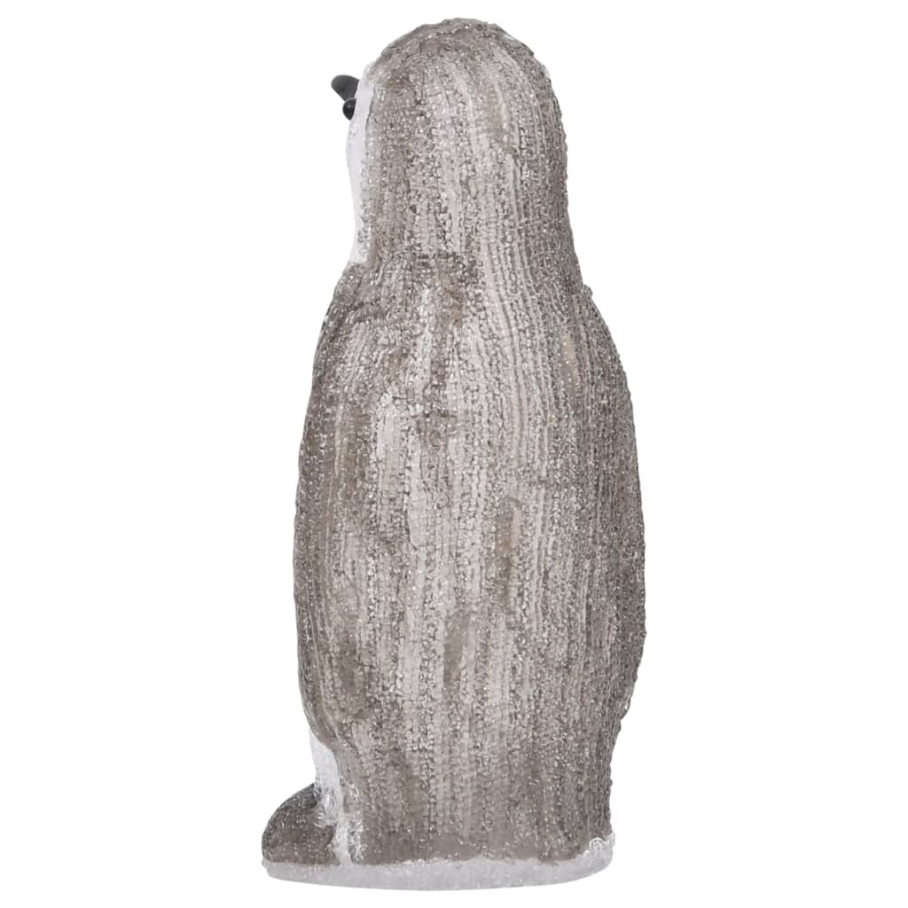 vidaXL Figurină pinguin de Crăciun cu LED 30cm acril interior/exterior vidaXL Figurină pinguin de Crăciun cu LED 30cm acril interior/exterior