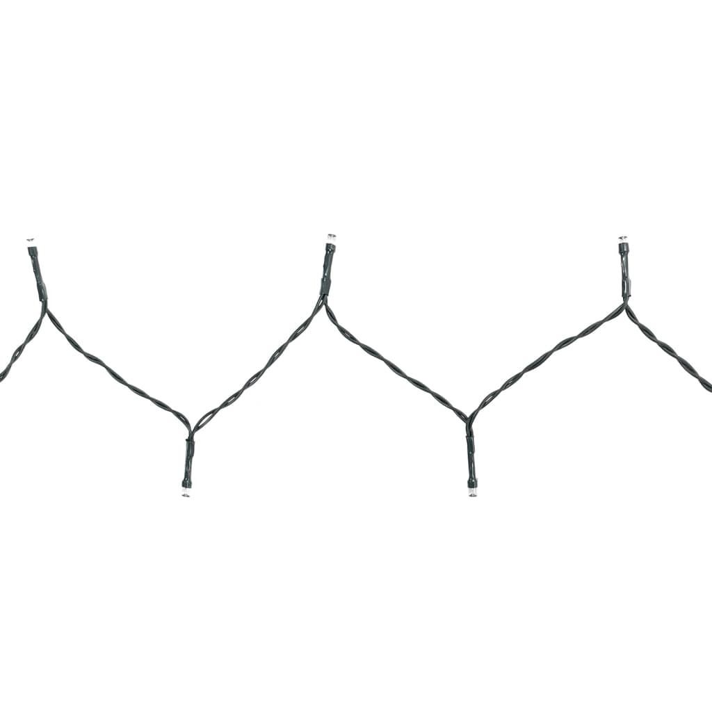 vidaXL Instalație brad de Crăciun cu 180 LED-uri albastru 180 cm