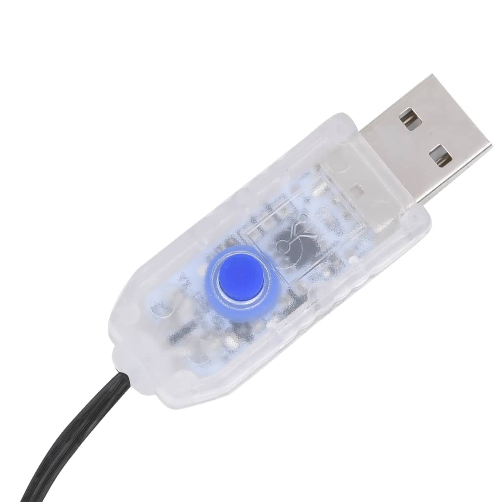 vidaXL Instalație brad de Crăciun cu 300 LED-uri multicolor 300 cm vidaXL Instalație brad de Crăciun cu 300 LED-uri multicolor 300 cm
