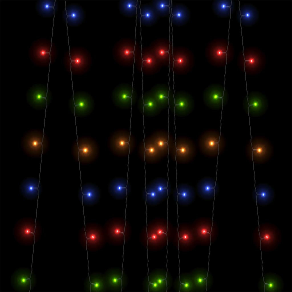 vidaXL Instalație solară de lumini, 2 buc.x200 LED multicolor int/ext vidaXL Instalație solară de lumini, 2 buc.x200 LED multicolor int/ext