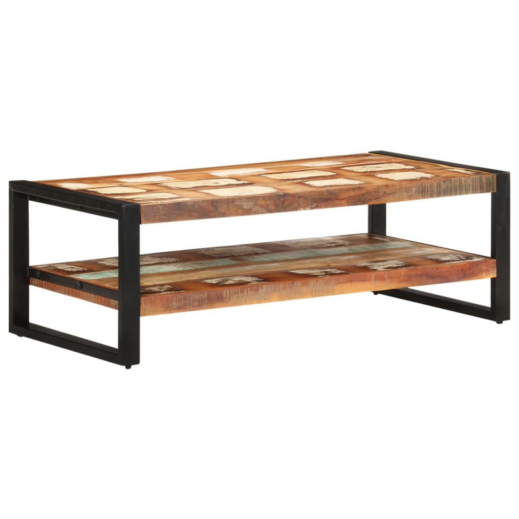 vidaXL Măsuță de cafea, 120x60x40 cm, lemn masiv reciclat vidaXL Măsuță de cafea, 120x60x40 cm, lemn masiv reciclat