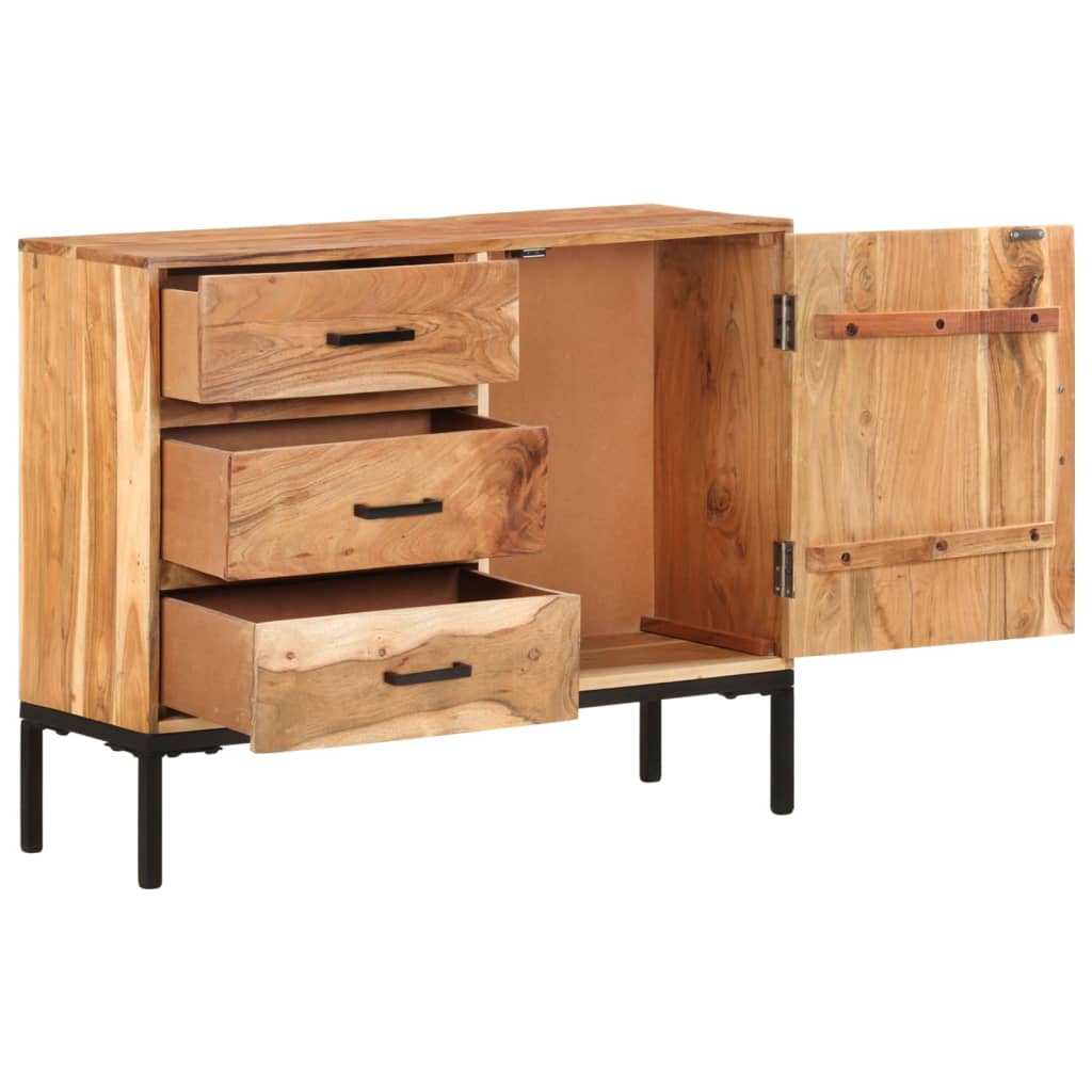 vidaXL Servantă, 88x30x73 cm, lemn masiv de acacia