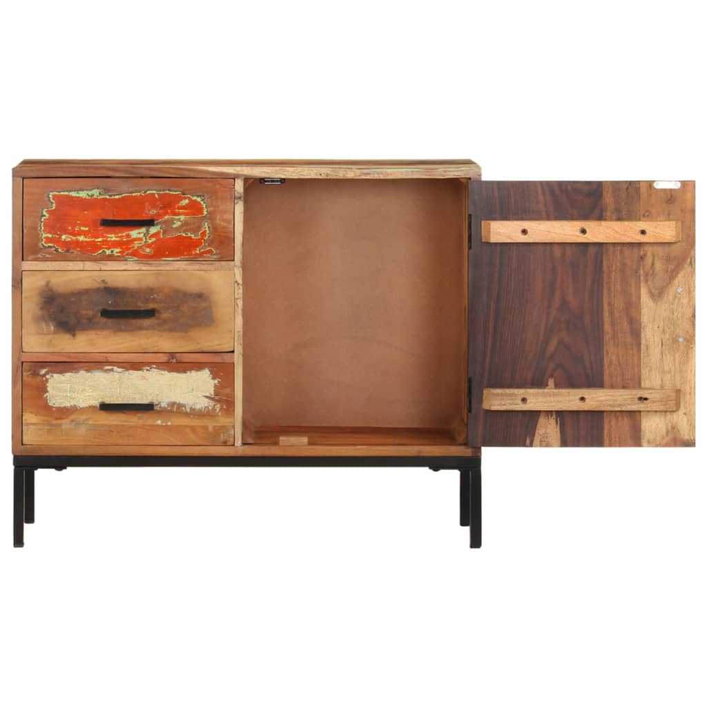 vidaXL Servantă, 88x30x73 cm, lemn masiv reciclat