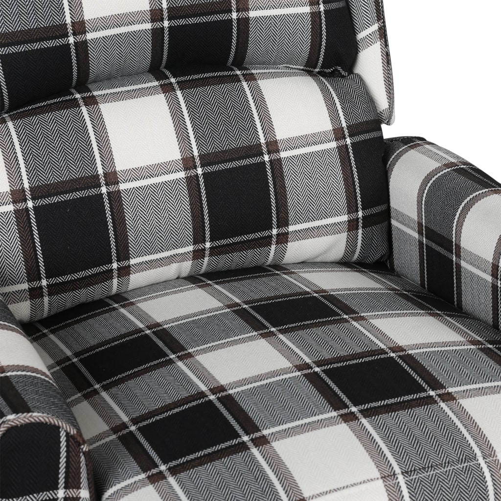 vidaXL Fotoliu rabatabil, multicolor, material textil vidaXL Fotoliu rabatabil, multicolor, material textil