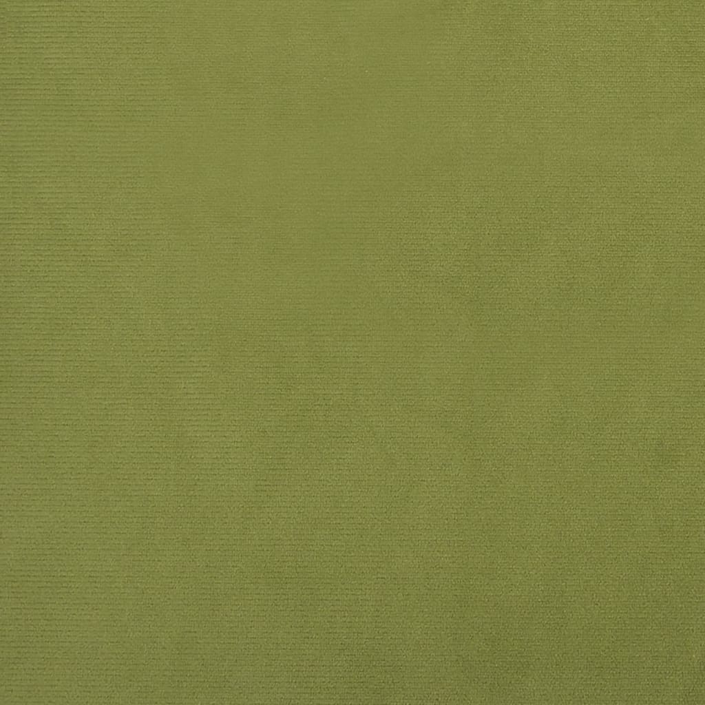 vidaXL Scaun cu picioare din lemn, verde deschis, catifea vidaXL Scaun cu picioare din lemn, verde deschis, catifea