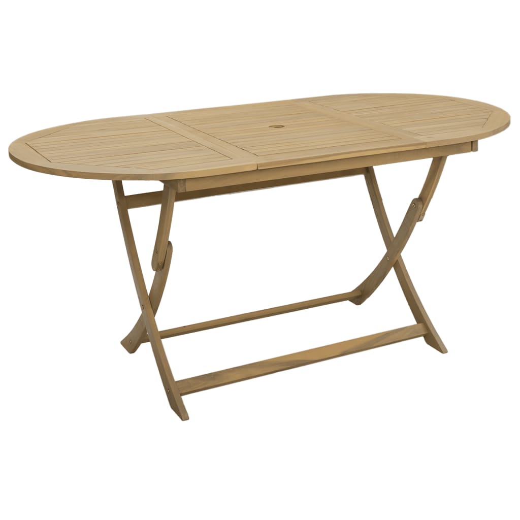 vidaXL Set mobilier de grădină, 9 piese, lemn masiv de acacia vidaXL Set mobilier de grădină, 9 piese, lemn masiv de acacia