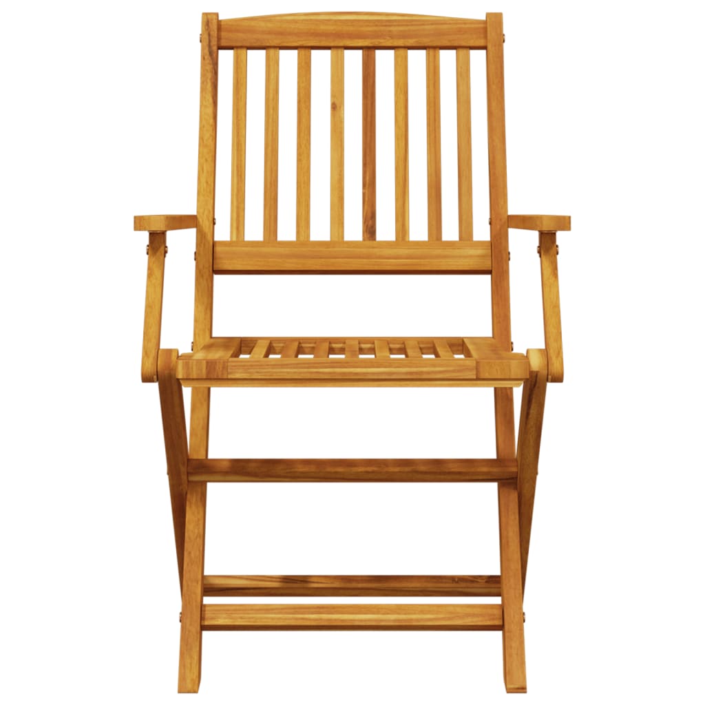 vidaXL Set mobilier de grădină pliabil, 5 piese, lemn masiv de acacia vidaXL Set mobilier de grădină pliabil, 5 piese, lemn masiv de acacia