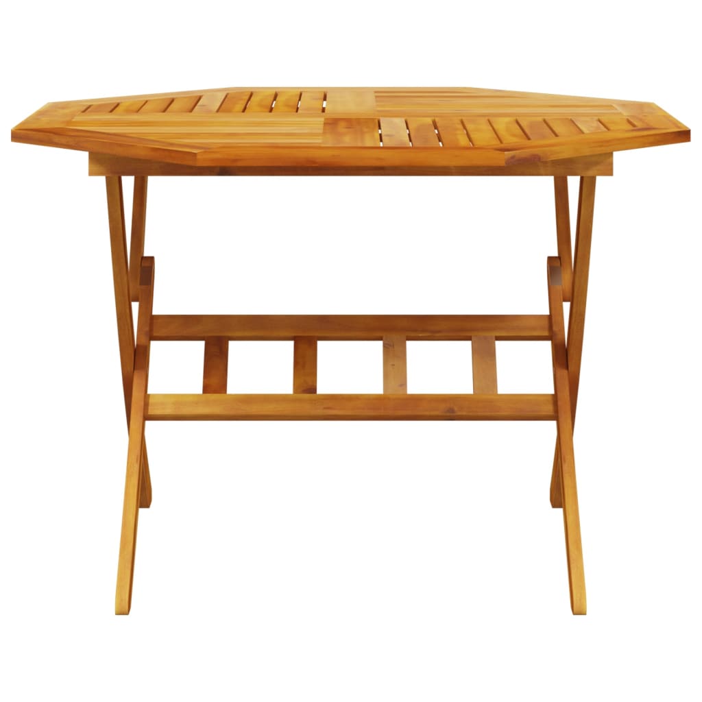 vidaXL Set mobilier de grădină pliabil, 5 piese, lemn masiv de acacia vidaXL Set mobilier de grădină pliabil, 5 piese, lemn masiv de acacia