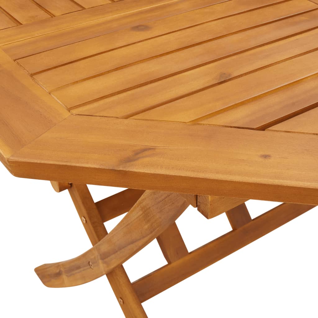 vidaXL Set mobilier de grădină pliabil, 5 piese, lemn masiv de acacia vidaXL Set mobilier de grădină pliabil, 5 piese, lemn masiv de acacia