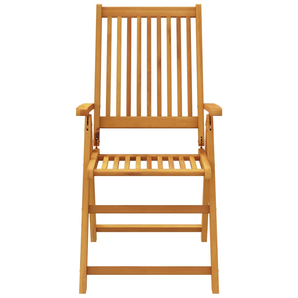 vidaXL Set mobilier de grădină, 5 piese, 85x85x74 cm, lemn masiv de acacia