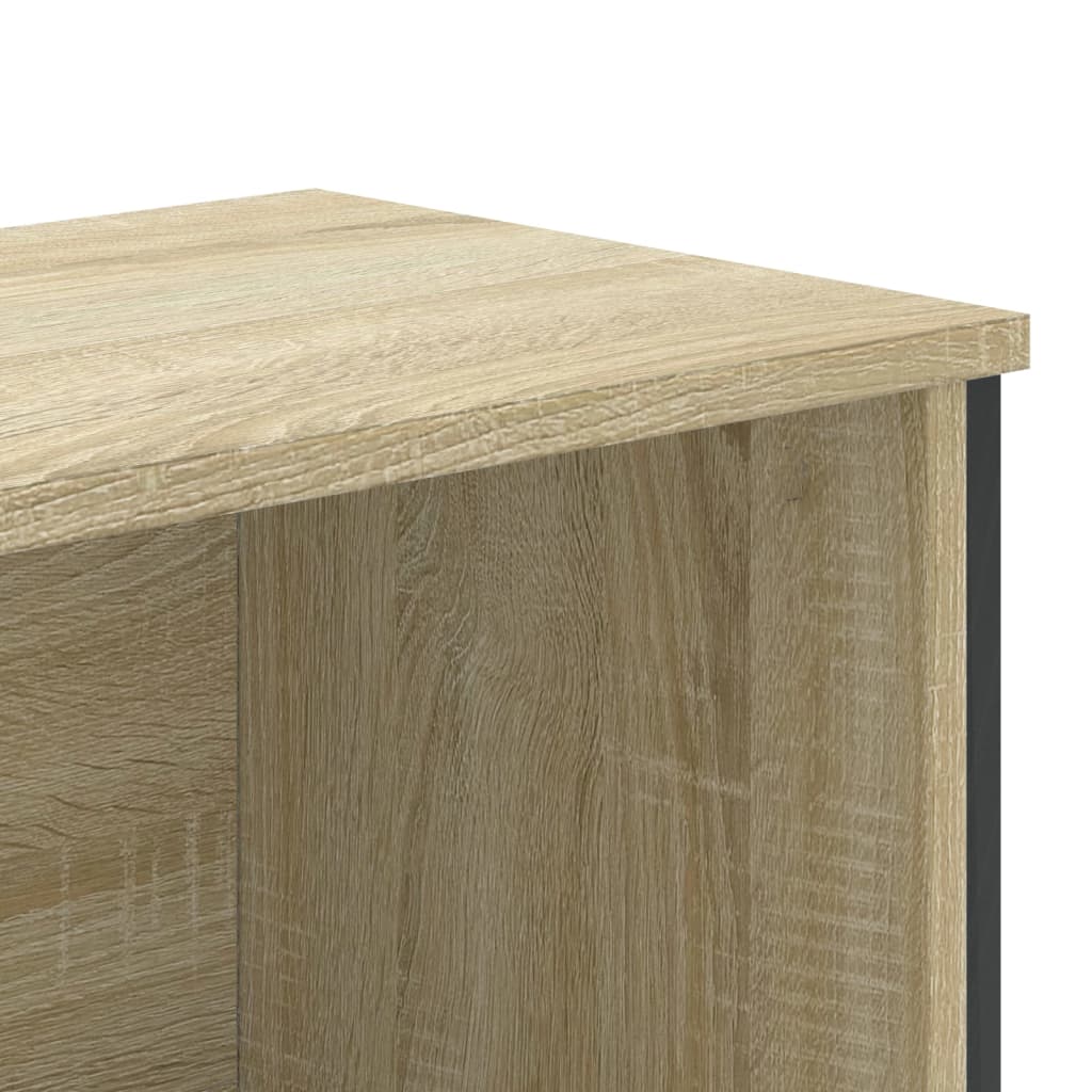 vidaXL Bibliotecă, stejar sonoma, 80x31x169 cm, lemn prelucrat vidaXL Bibliotecă, stejar sonoma, 80x31x169 cm, lemn prelucrat