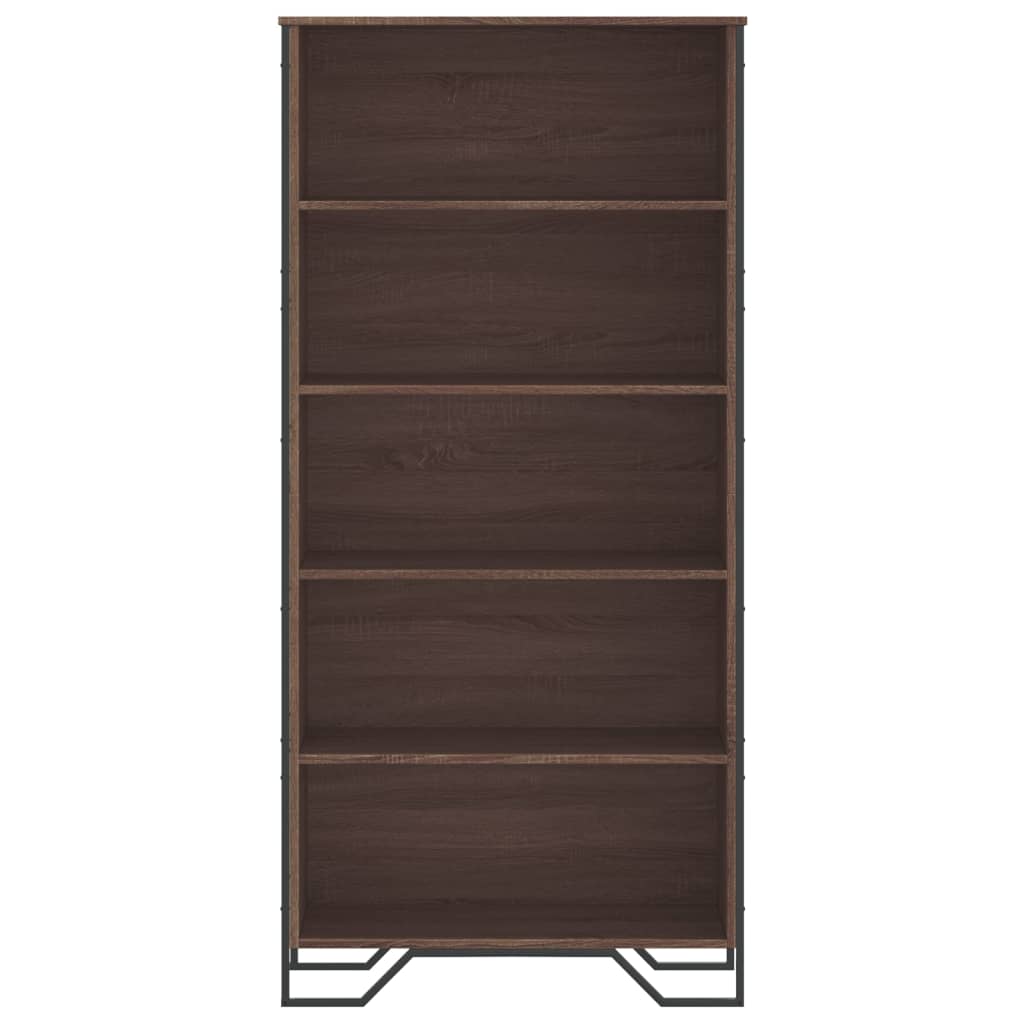 vidaXL Bibliotecă, stejar maro, 80x31x169 cm, lemn prelucrat vidaXL Bibliotecă, stejar maro, 80x31x169 cm, lemn prelucrat
