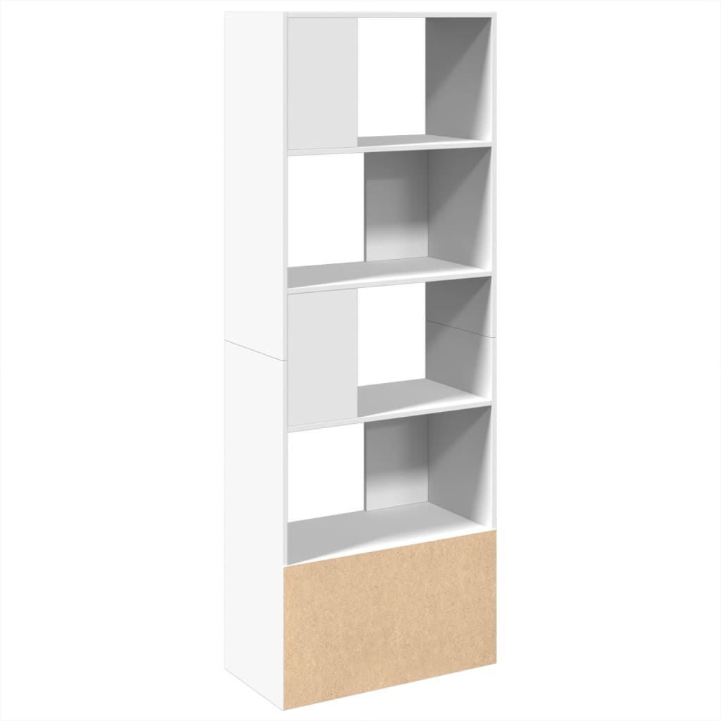 vidaXL Bibliotecă, alb, 70x36x189 cm, lemn prelucrat vidaXL Bibliotecă, alb, 70x36x189 cm, lemn prelucrat