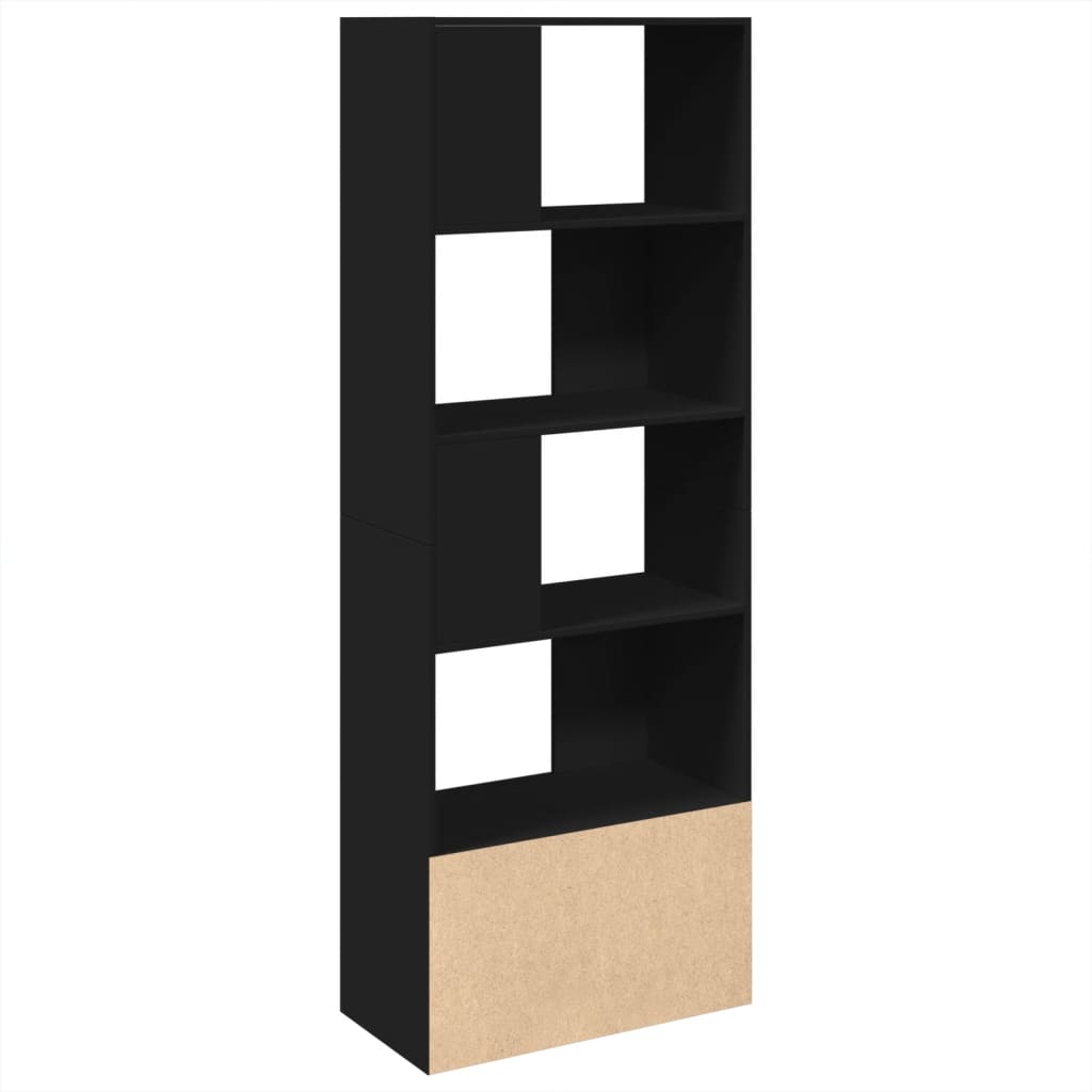 vidaXL Bibliotecă, negru, 70x36x189 cm, lemn prelucrat vidaXL Bibliotecă, negru, 70x36x189 cm, lemn prelucrat